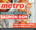 Saumon génétiquement modifié : Metro, il est temps d’agir